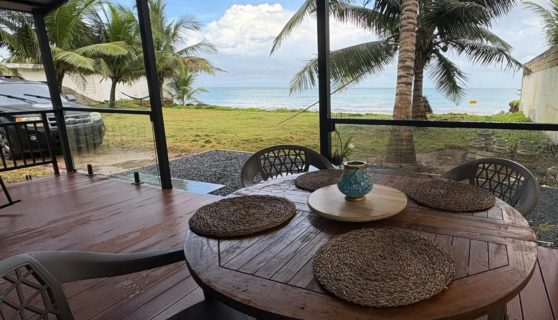 Beachfront Villa In Luquillo Playa Fortuna
